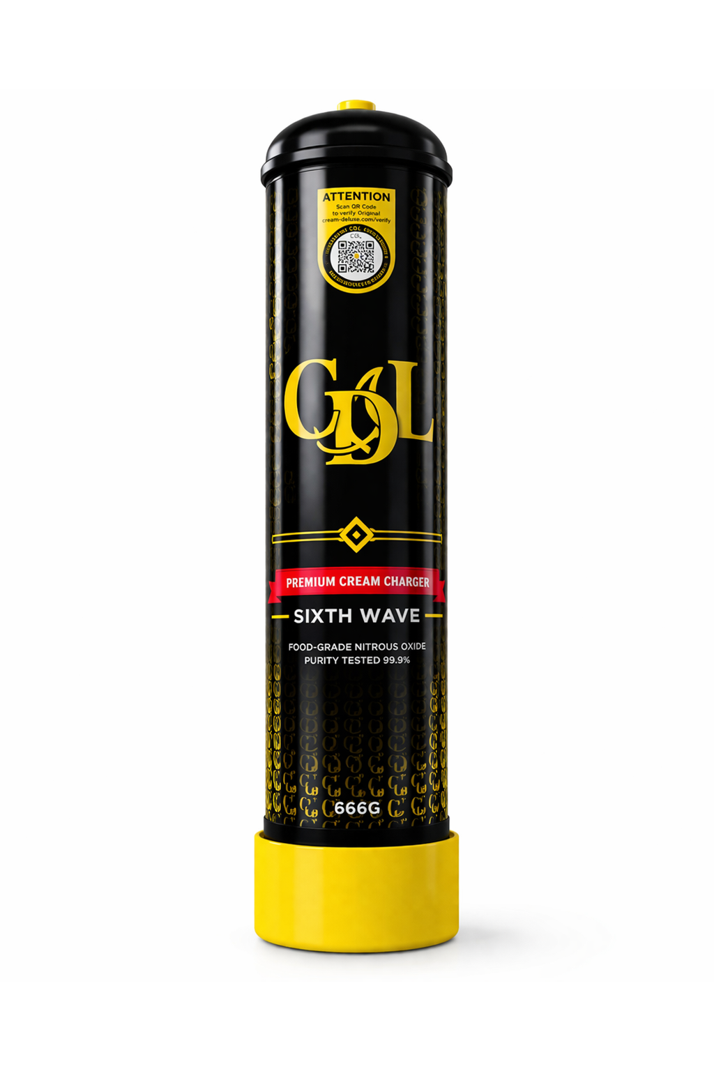 Cream Deluxe CDL 666g N20 Cream Charger - 1 can