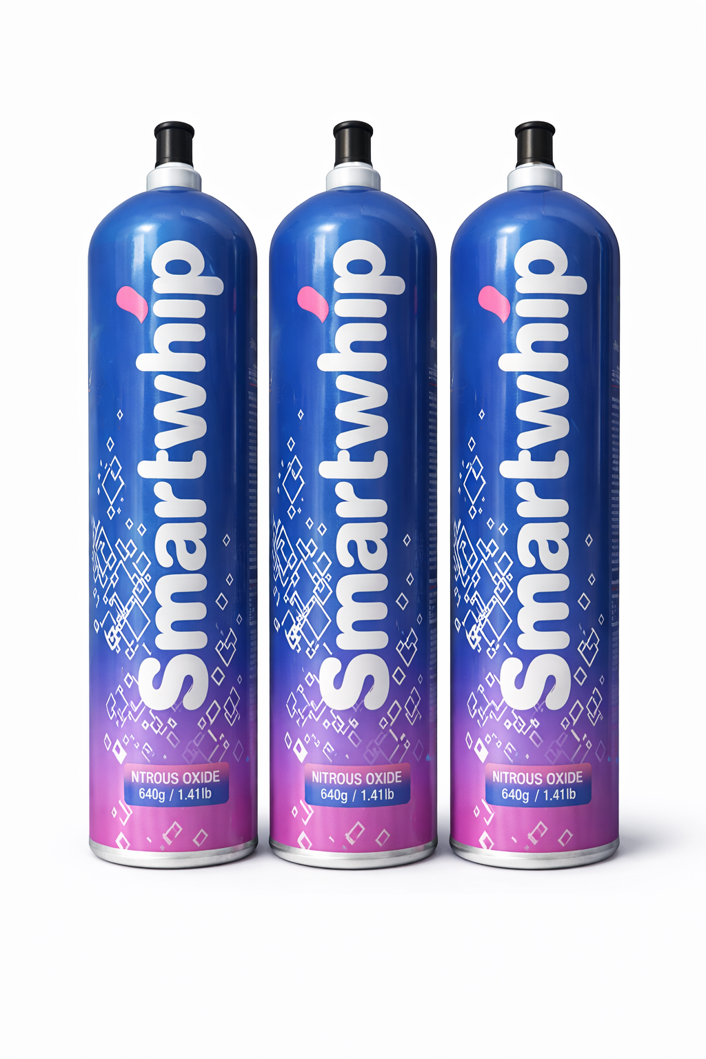 Smartwhip Aluminium 640g N2O Cream Charger - 3 can